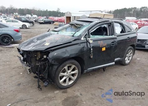 2012 Lexus Rx 350 z USA, uszkodzony, nr VIN 2T2ZK1BA0CC066079